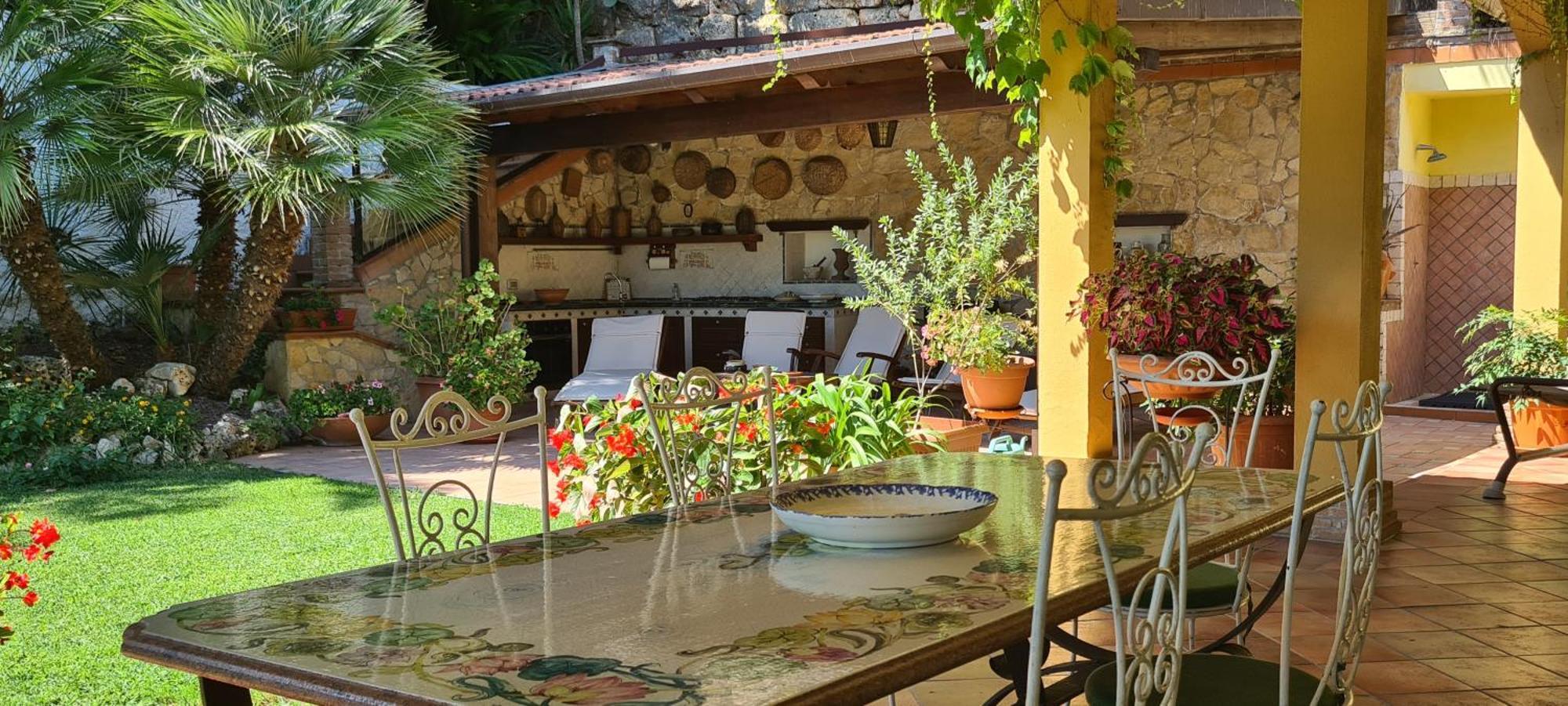 Villa Olga B&B Formia Bagian luar foto